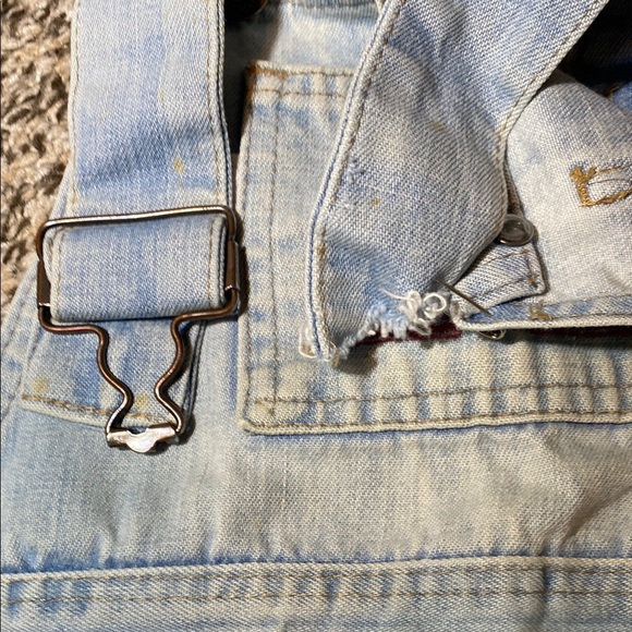 Vintage Levi's Blue Denim Overalls Classic Style - Picture 3 of 10